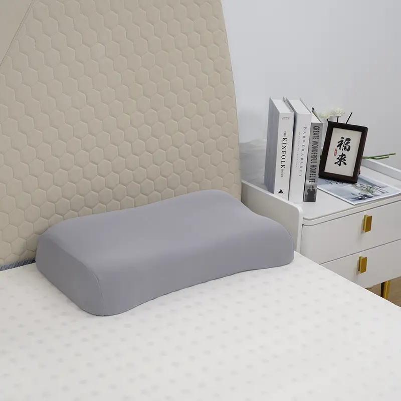Pillow Cuimhneachaidh Curved Foam