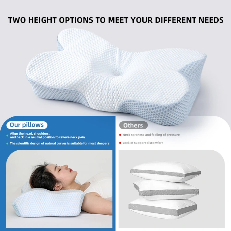 Special Shaped Ergonomic Memory Foam Pillow